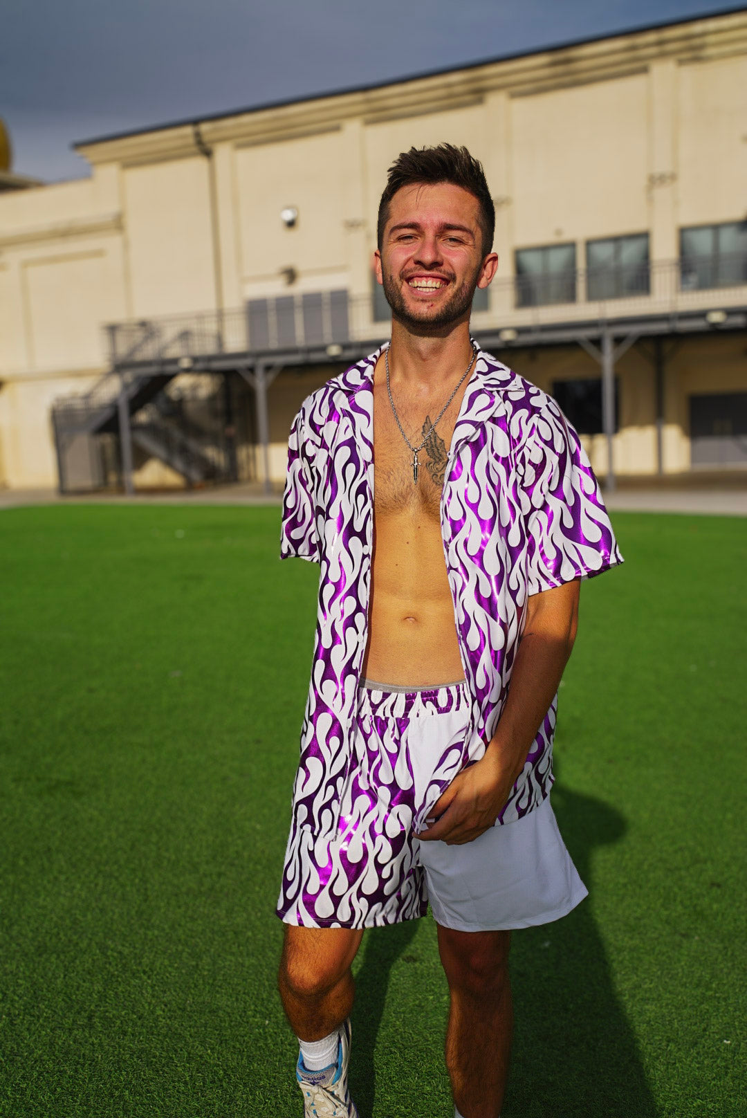 Kinetic Flame -  Button Down