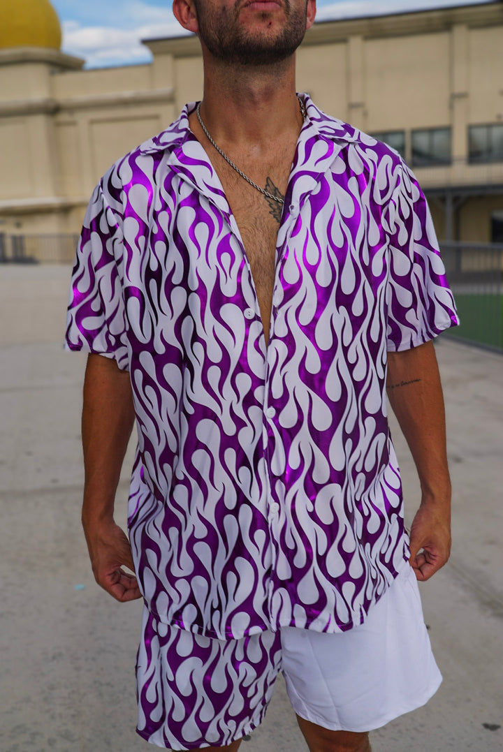 Kinetic Flame -  Button Down