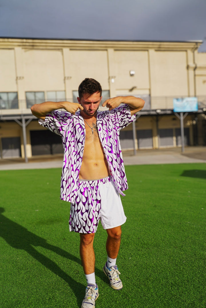 Kinetic Flame -  Button Down