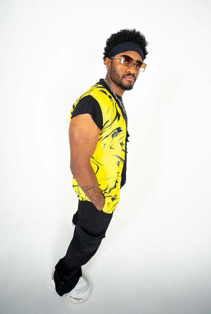 Yellow Jacket Buckle Vest (Top Only)
