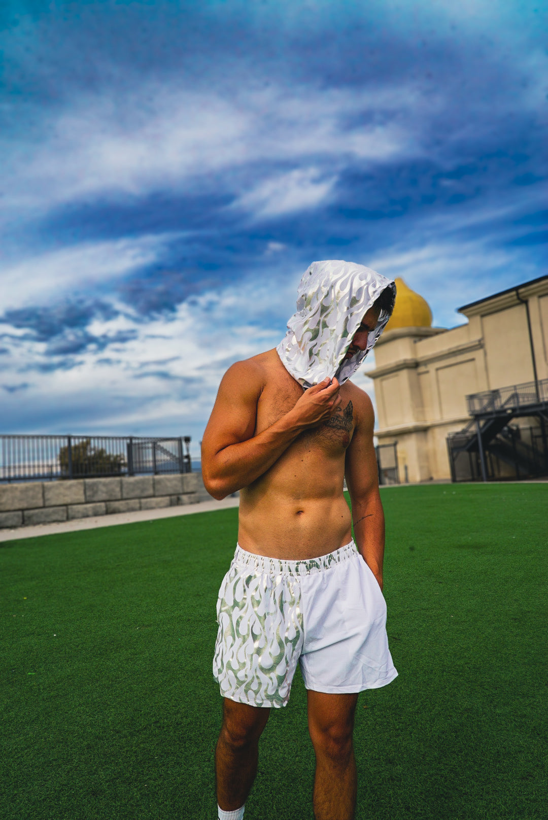 Kinetic Flame - Hood & Shorts