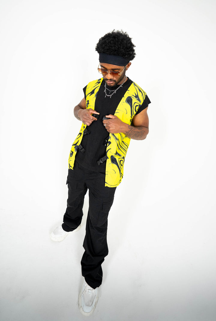 Yellow Jacket Buckle Vest (Top Only)