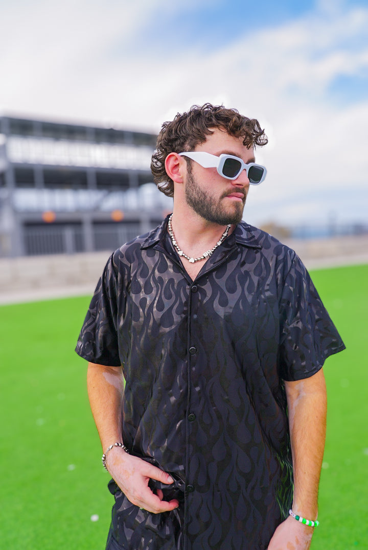 Kinetic Flame -  Button Down