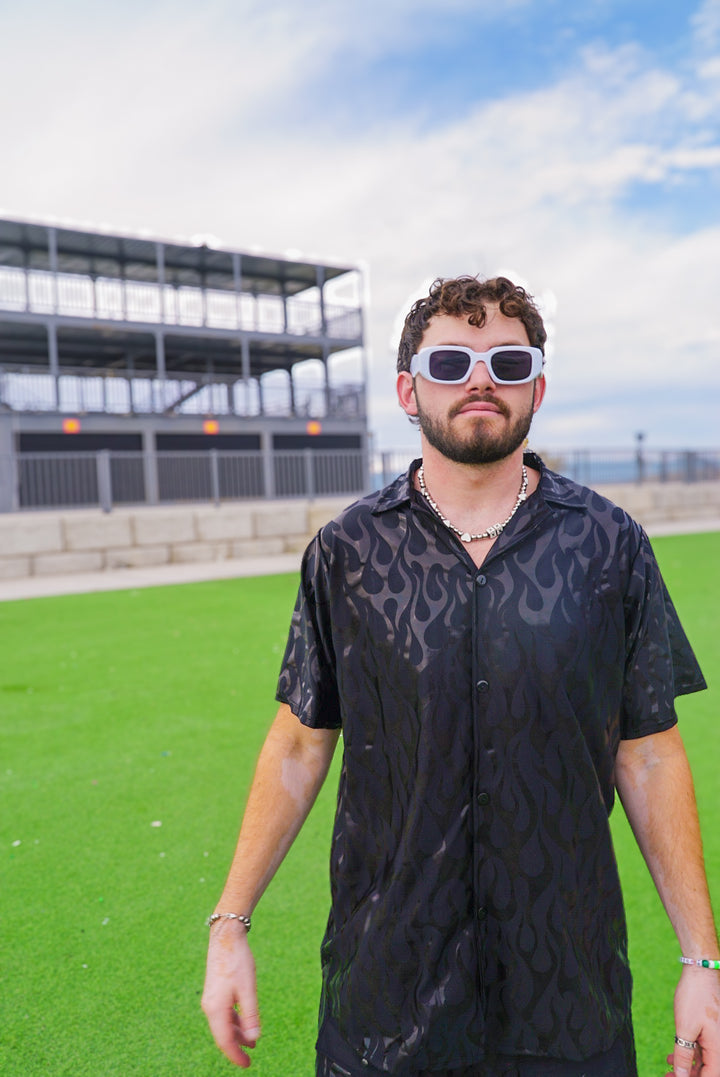 Kinetic Flame -  Button Down