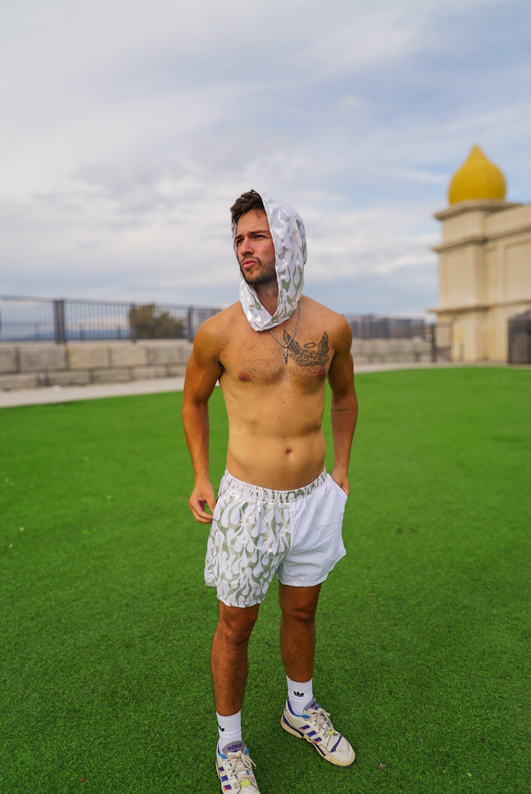 Kinetic Flame - Hood & Shorts