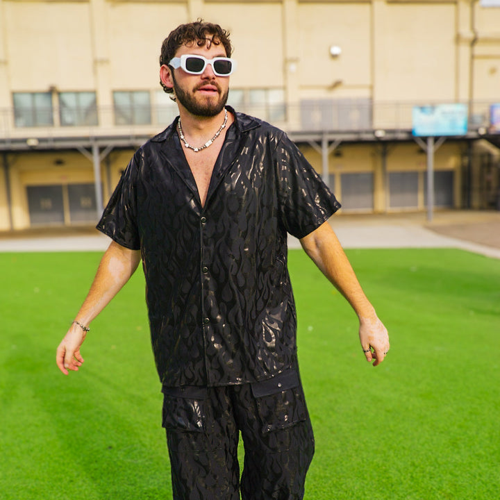 Kinetic Flame -  Button Down