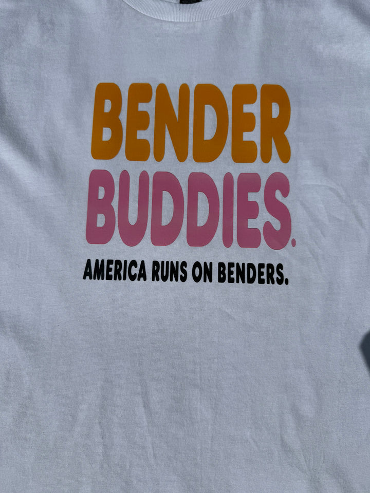America run's on benders -  T-Shirt