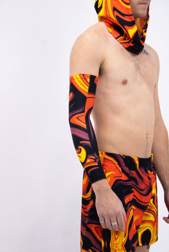 Orange Melt Arm Sleeve