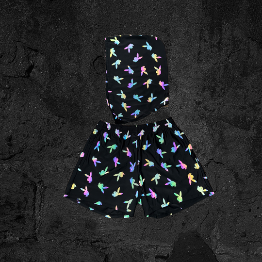 Reflective Rabbit - Hood & Shorts